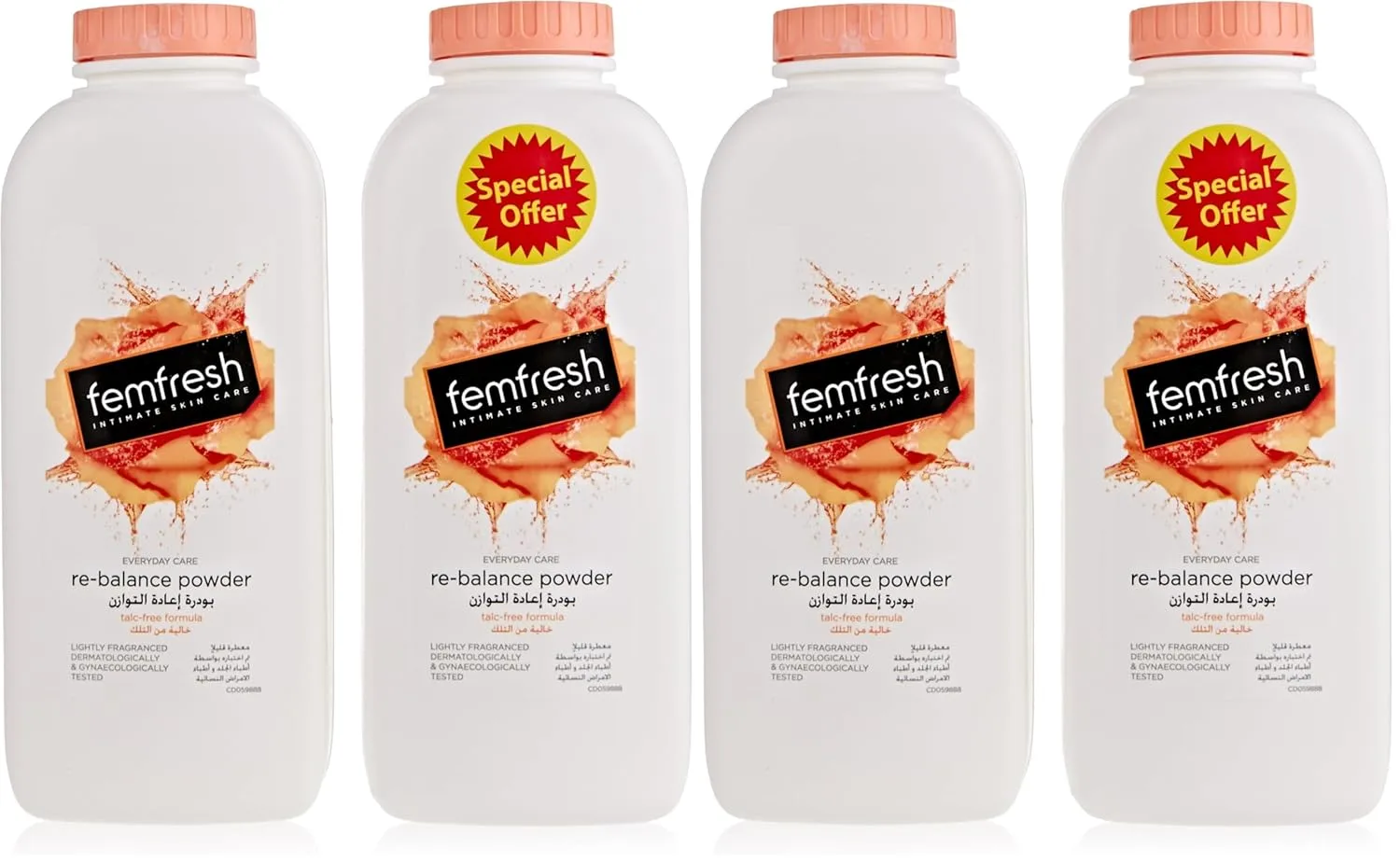 Femfresh Talc-Free Daily Intimate Powder Twin Pack - Image 6