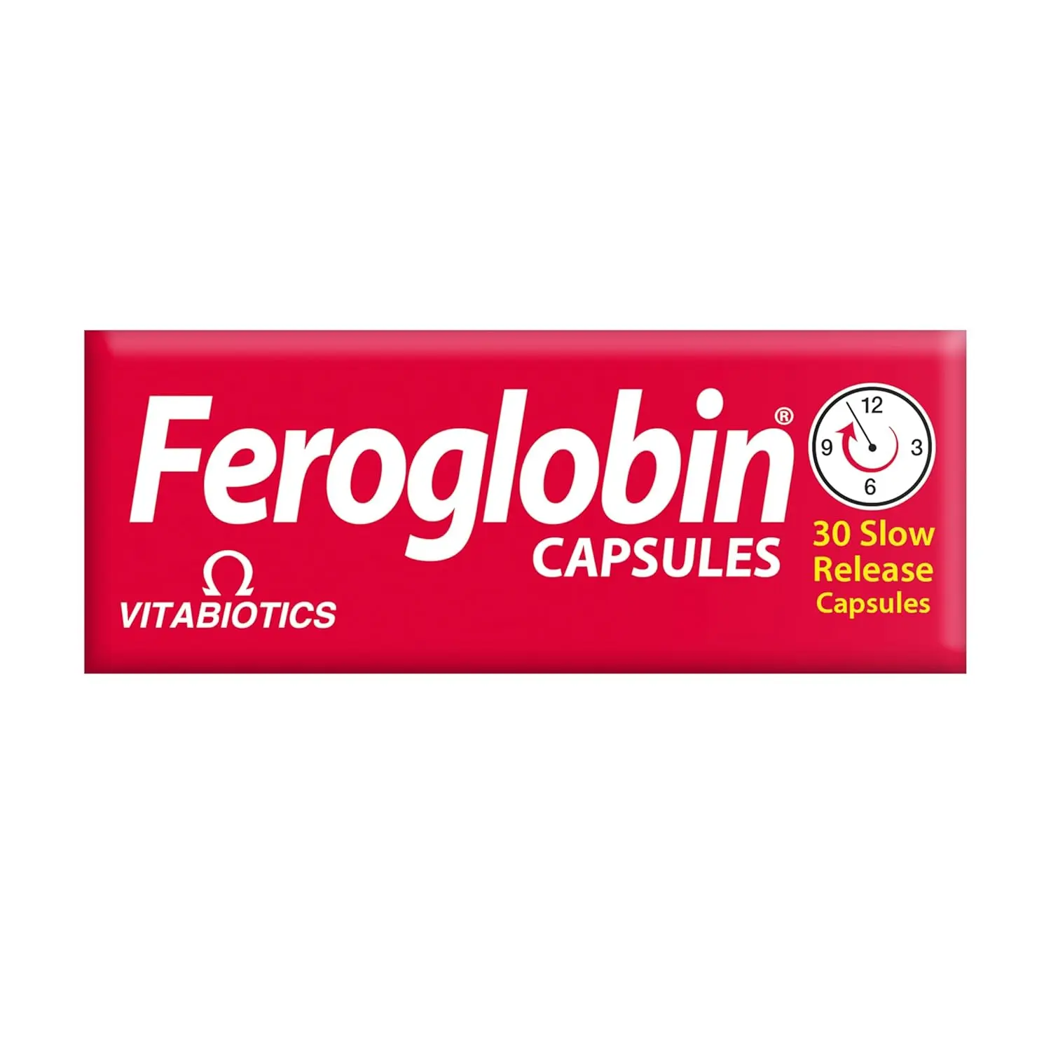 Vitabiotics Feroglobin Original capsules contain a gentle, organic form of iron, folic acid, and vitamin B12 to support energy release, vitality and healthy blood formation.