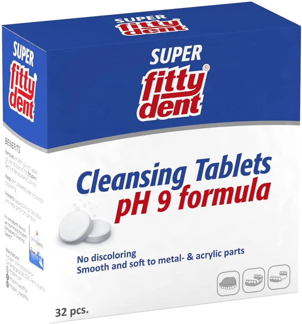 Fittydent Denture Cleaning Tablets - 32 Tablets