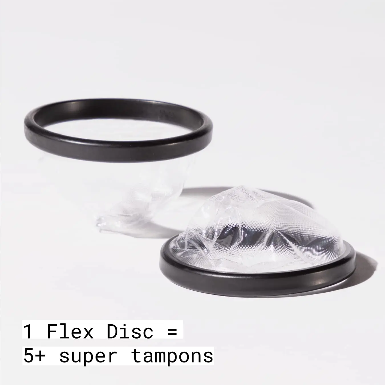 The Flex Company reusable menstrual cup is compact, packed with features, and designed to perfection for comfortable and reliable period protection.