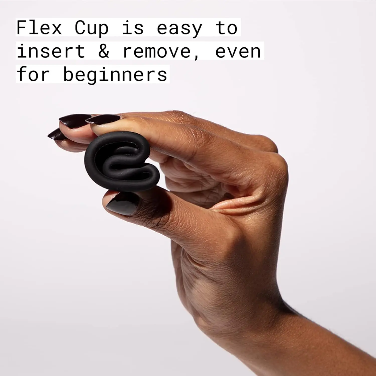 This image shows the FLEX small menstrual cup and disposable discs set, hygienically packaged and formulated with care, offering a host of goodness for comfortable period protection.