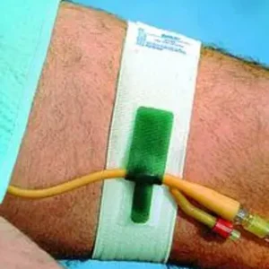 This is a pack of three MedC Foley Catheter Holders, DAL316 by Dale Medical Products, designed to secure catheters and prevent dislodgement.