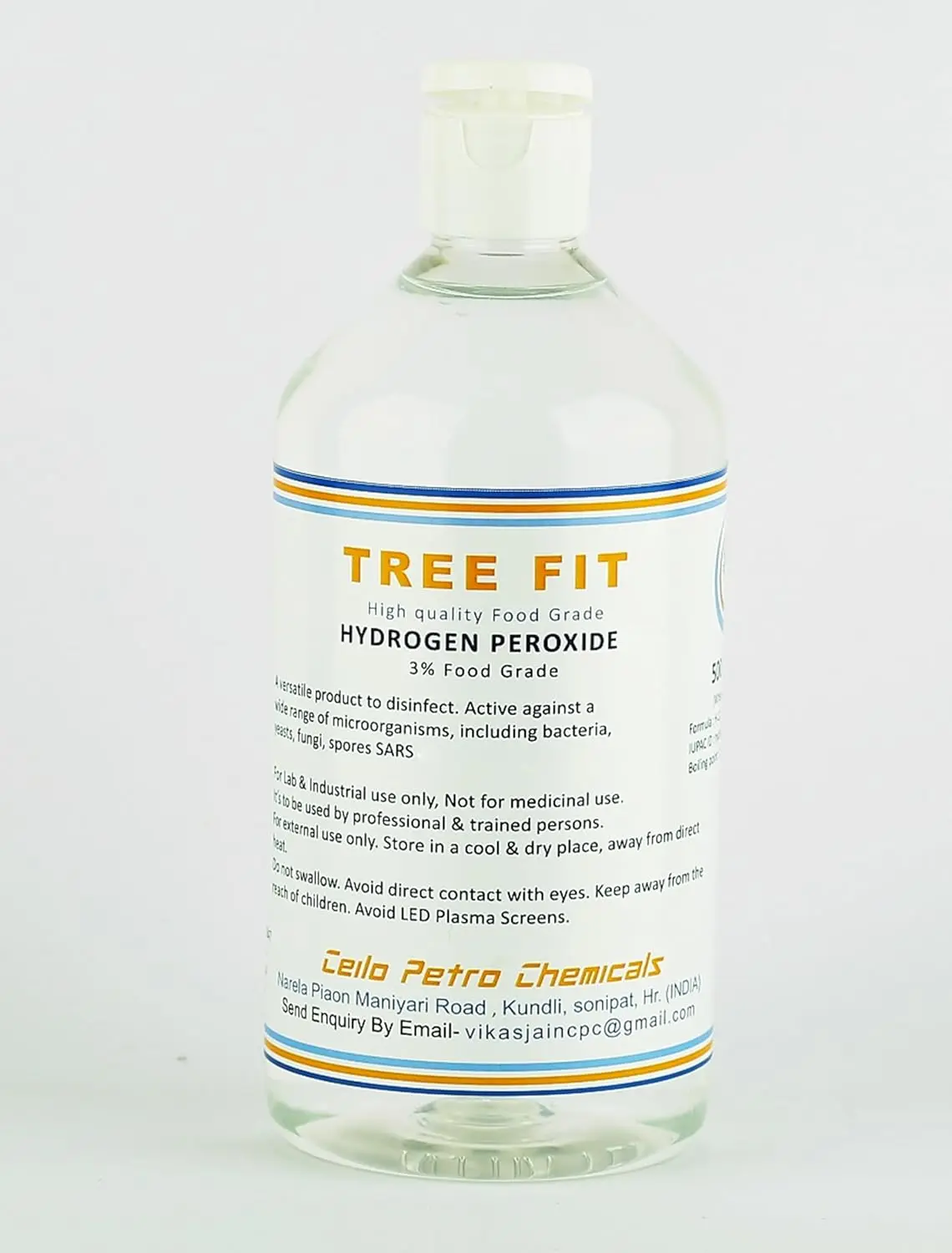 This is a 250ml bottle of food grade hydrogen peroxide 3% solution, perfect as a multi-use disinfectant and for plant care.