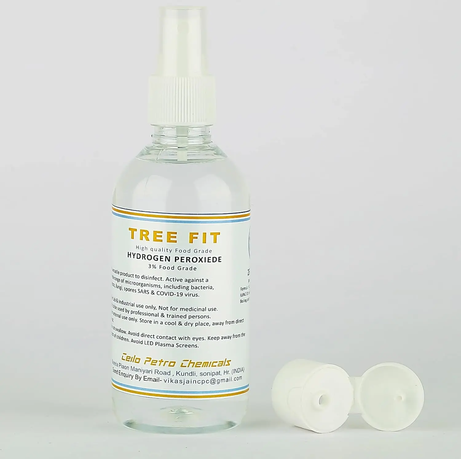 This pack of four 250ml bottles contains food grade hydrogen peroxide 3% w/w solution, ideal for disinfecting surfaces, deodorizing, modern farming, and home hygiene.