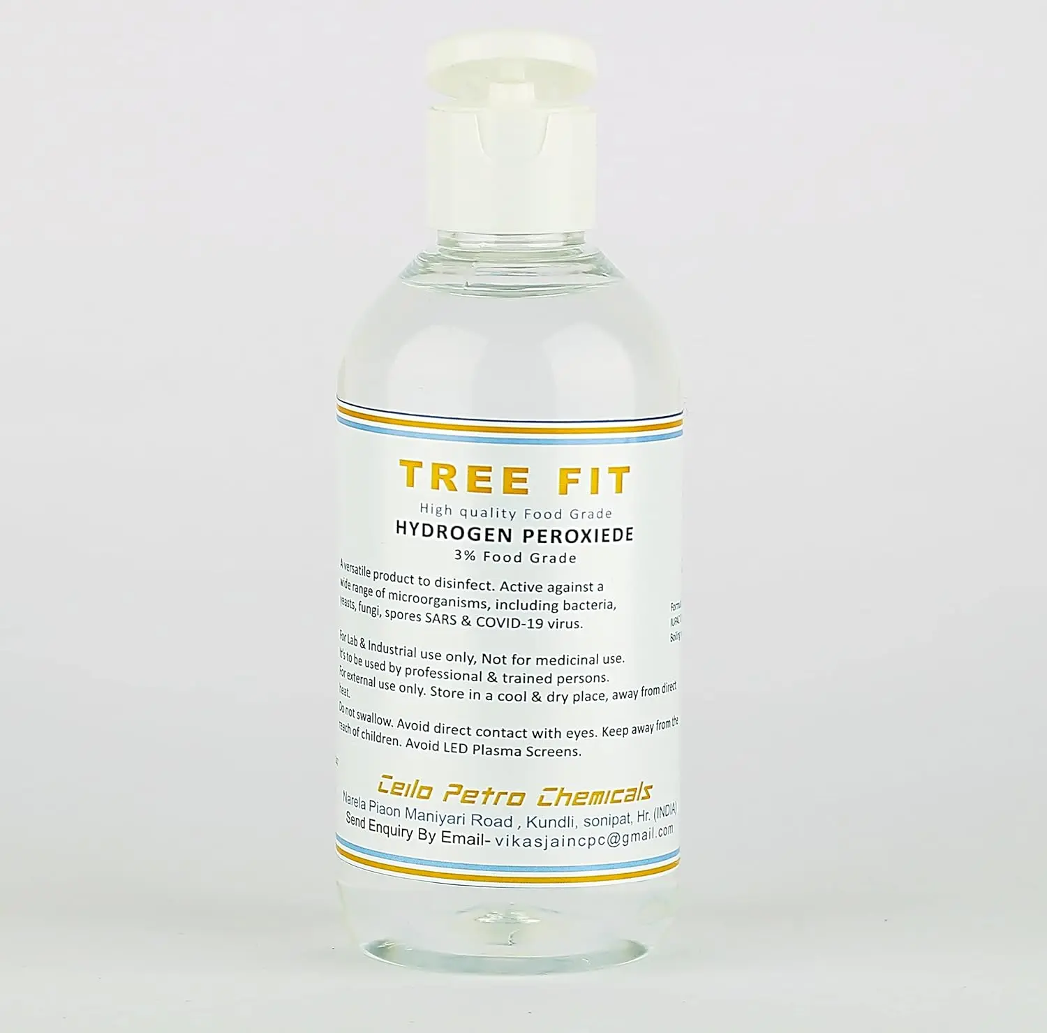 This pack of four 250ml bottles contains food grade hydrogen peroxide 3% w/w solution, ideal for disinfecting surfaces, deodorizing, modern farming, and home hygiene.