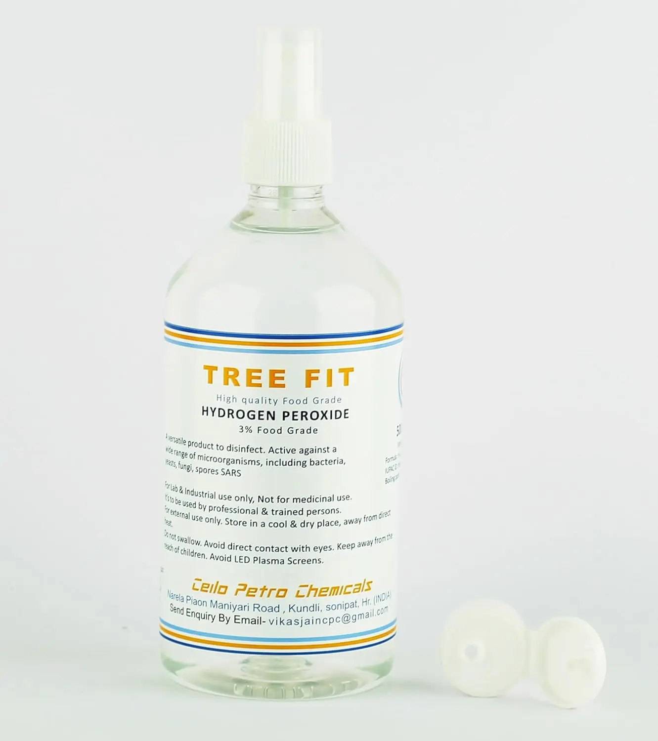 This is a 250ml bottle of food grade hydrogen peroxide 3% solution, perfect as a multi-use disinfectant and for plant care.