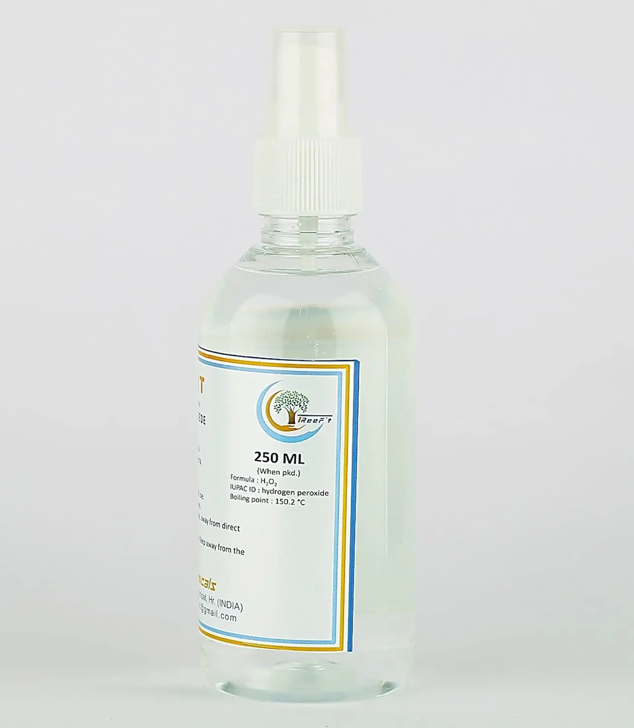 This is a 250ml bottle of food grade hydrogen peroxide 3% solution, perfect as a multi-use disinfectant and for plant care.