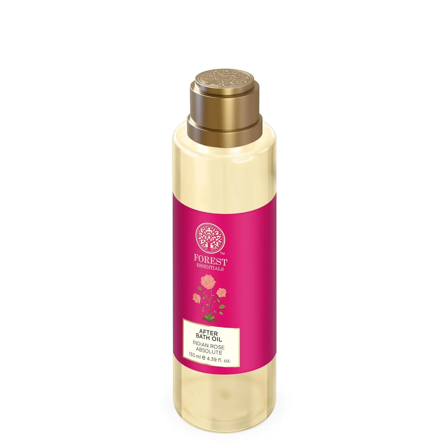 Forest Essentials Rose Bath Oil | Moisturizing Shower Oil - Image 2