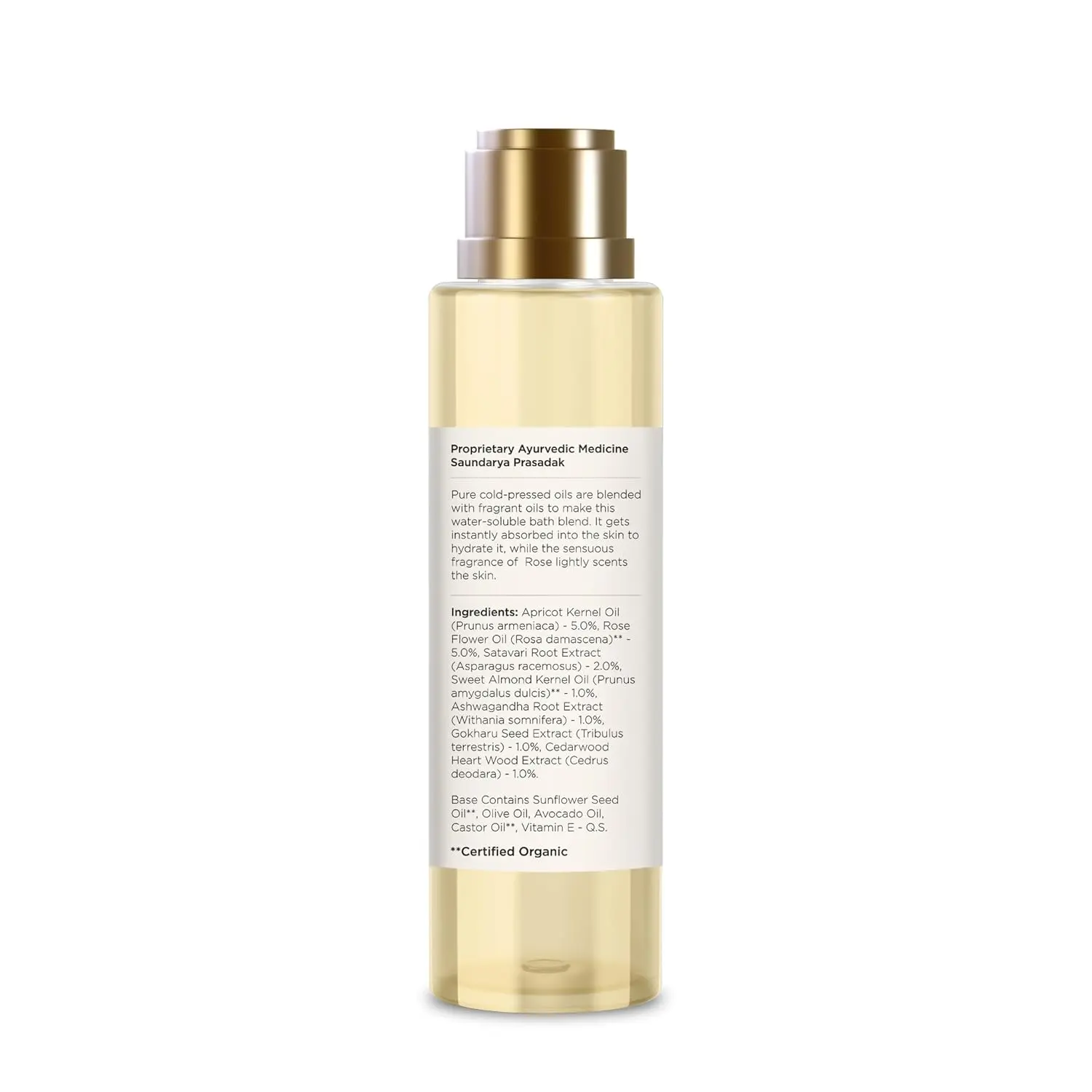 Forest Essentials Rose Bath Oil | Moisturizing Shower Oil - Image 4