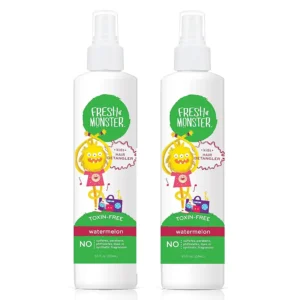 Fresh Monster Kids Detangler Spray - Toxin-Free 2pk