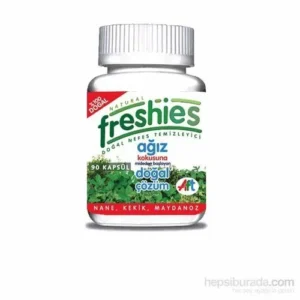 Freshies Bad Breath Capsules- Peppermint Parsley- 90 Count