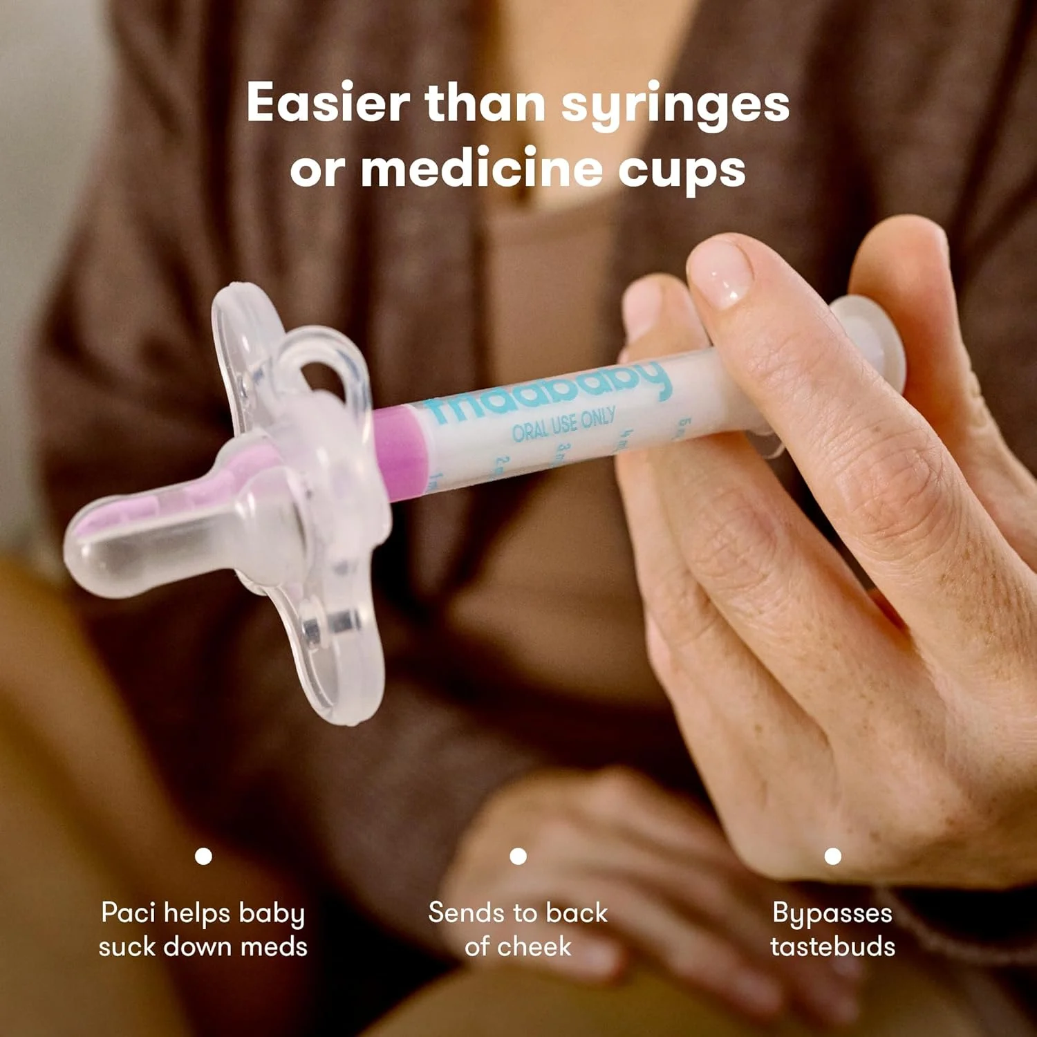 FridaBaby MediFrida Accu-Dose Pacifier - Medicine Dispenser - Image 3