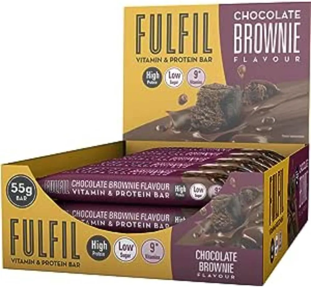 FULFIL Protein Bar Chocolate Brownie - Low Sugar, High Protein