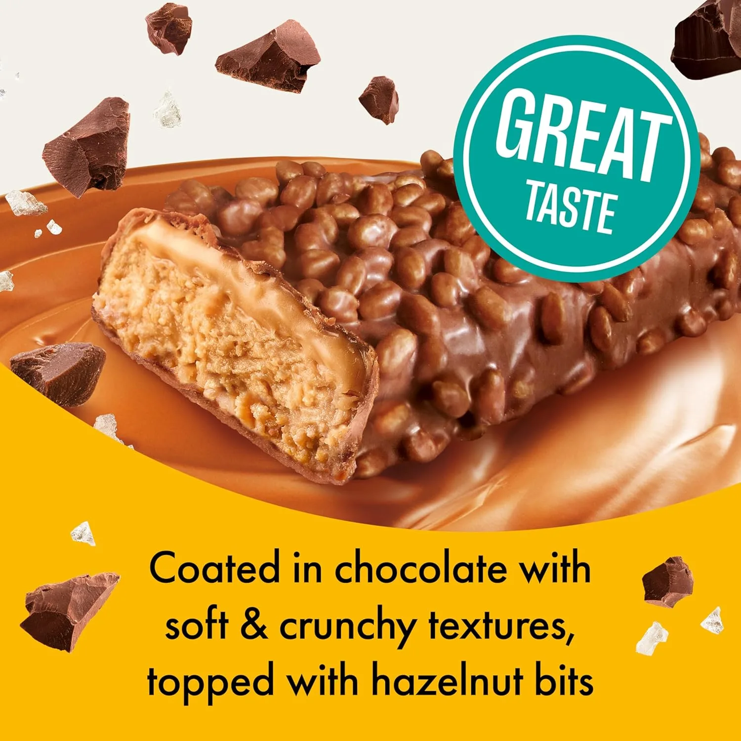 Fulfil Salted Caramel Protein Bar - 20g Protein - Image 4