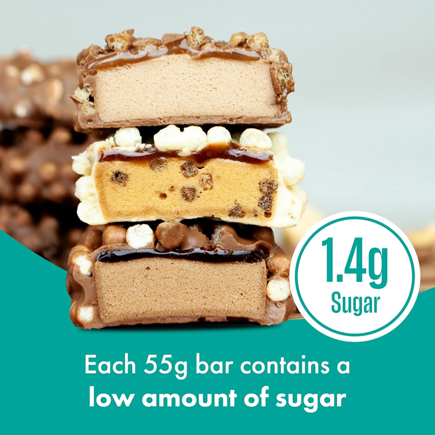 Fulfil Salted Caramel Protein Bar - 20g Protein - Image 7
