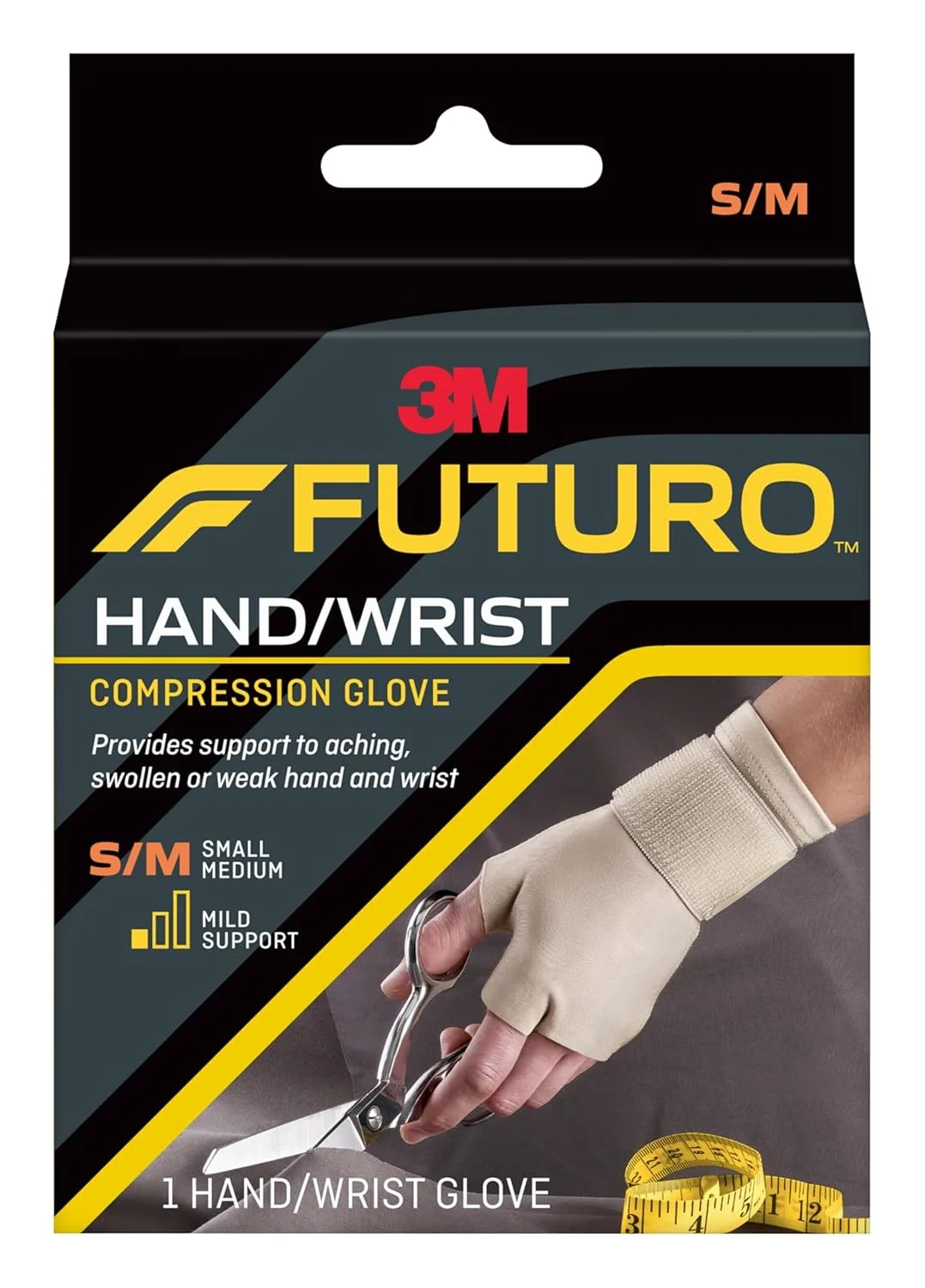 Futuro Compression Glove - Wrist Support S/M