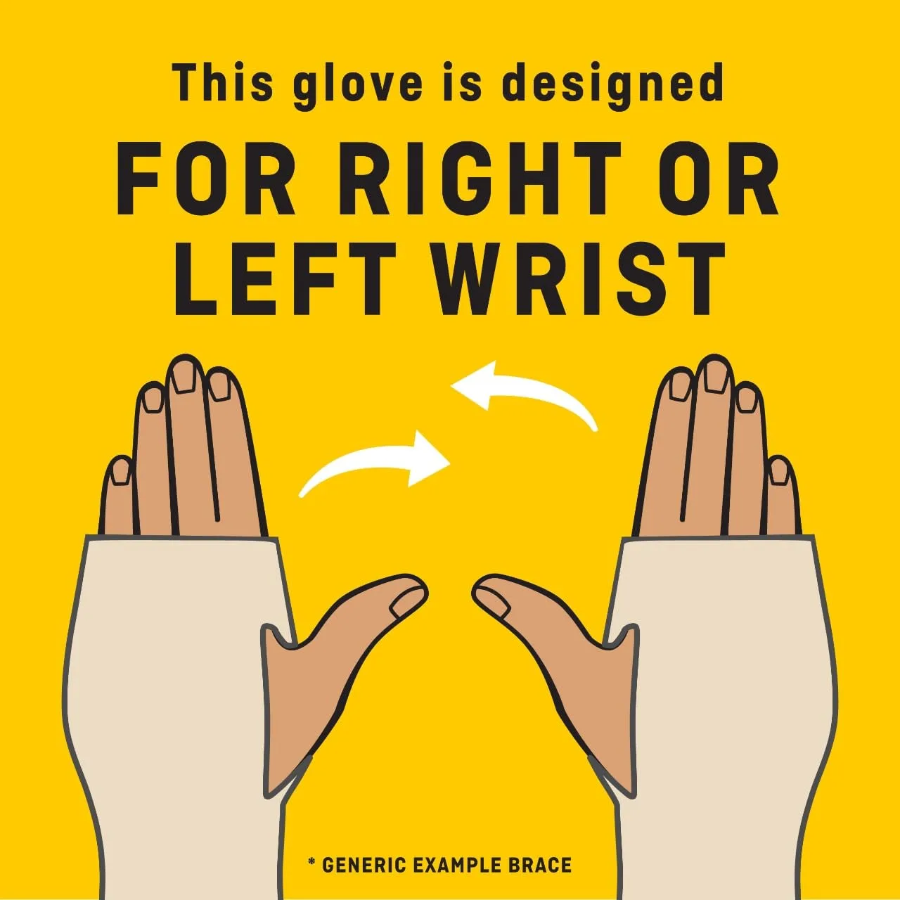 Futuro Compression Glove - Wrist Support S/M - Image 4