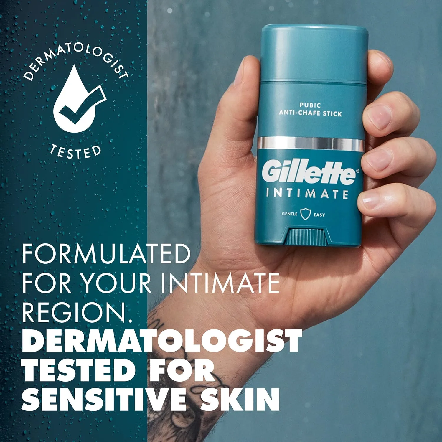 Gillette Anti-Chafe Stick - Reduce Rubbing & Irritation - Image 6