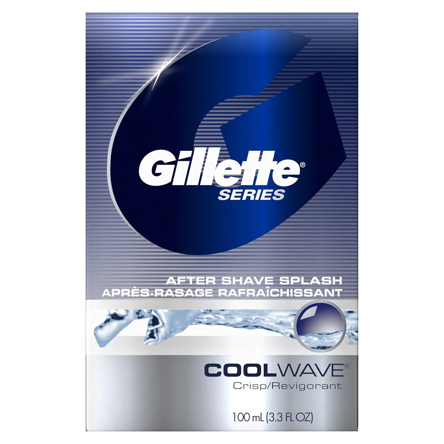 This pack of six Gillette Series Cool Wave After Shave splashes delivers a long-lasting, refreshing fragrance formulated with care for use on any special occasion.