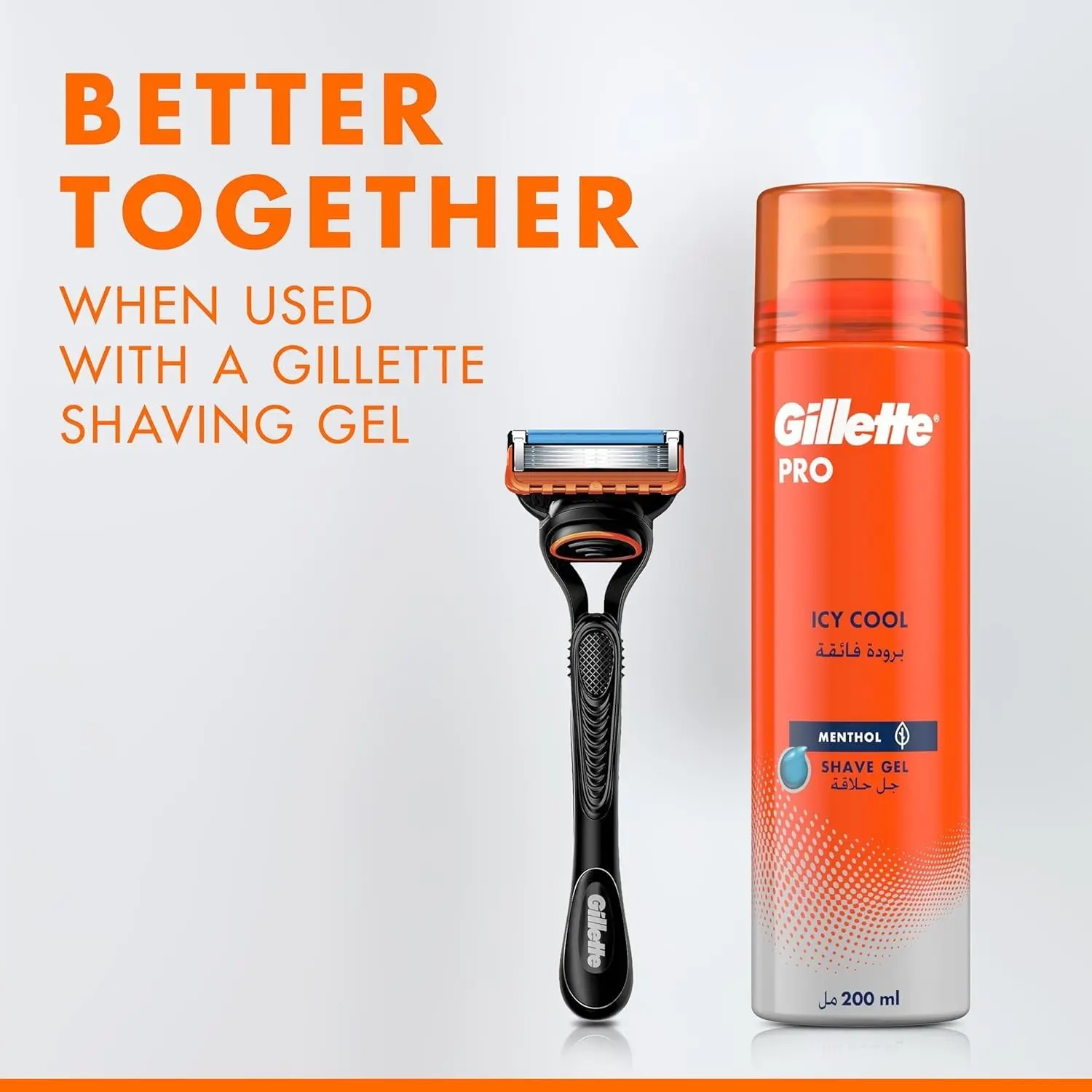 Four Gillette Fusion Power razor blade refills with five blades for a comfortable, close shave and precision trimmer for edging.
