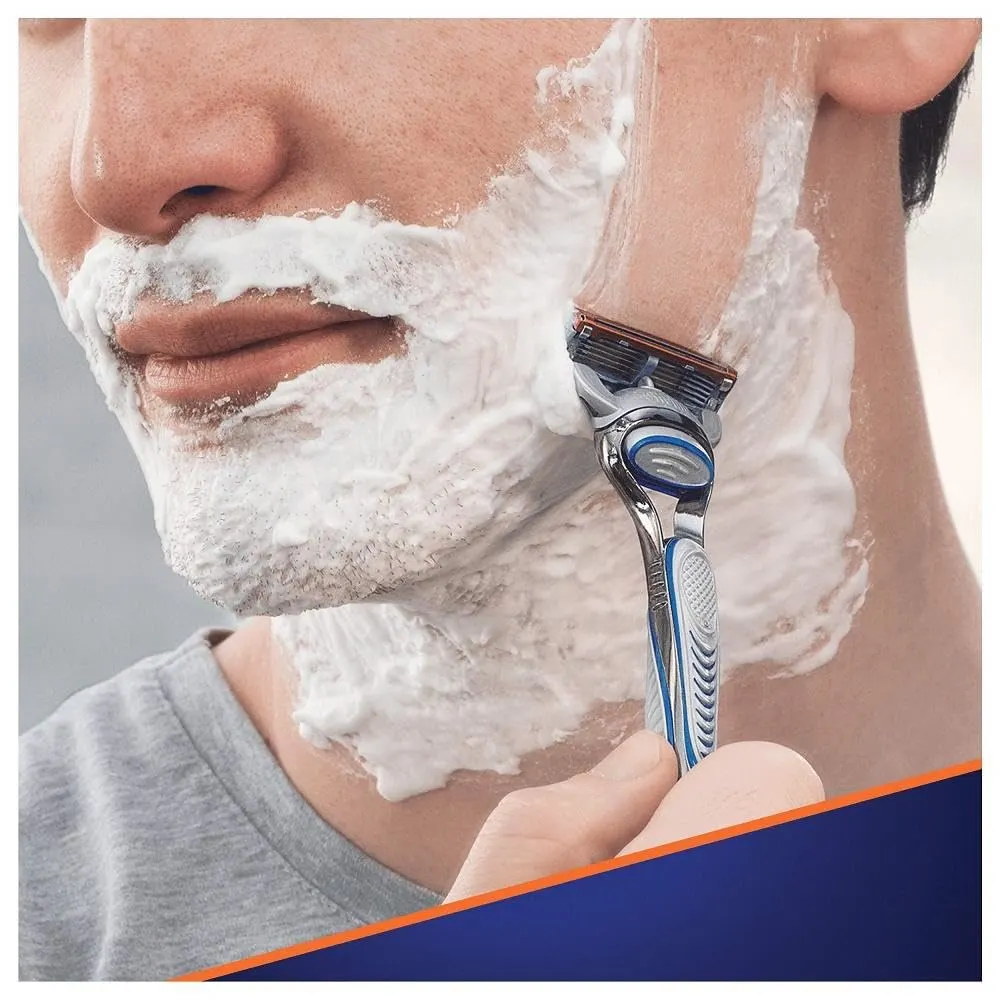 Gillette Razor Blades - 5 Anti-Friction Blades for Men - Image 4