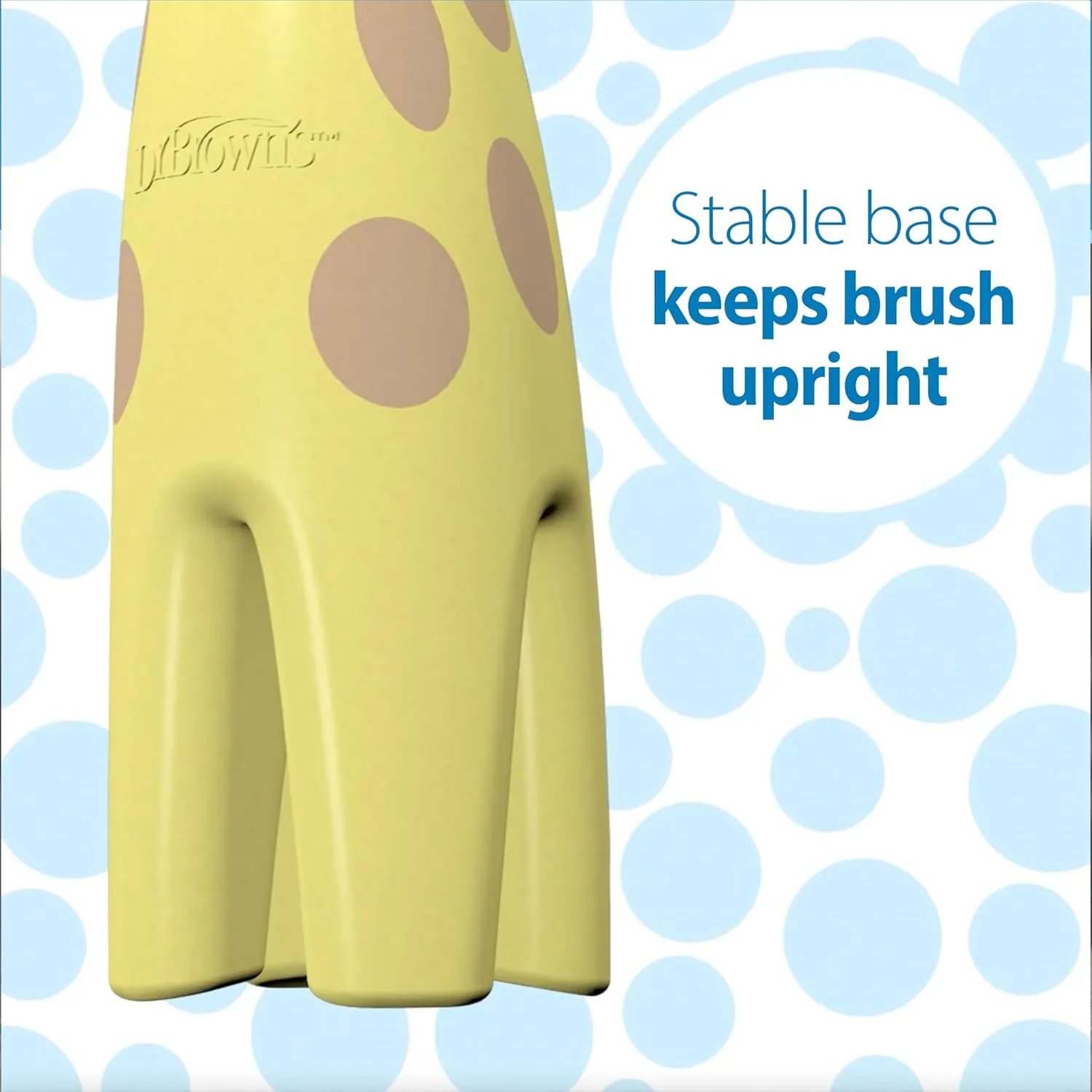 Dr. Brown's Giraffe Toothbrush - Infant & Toddler - Image 4