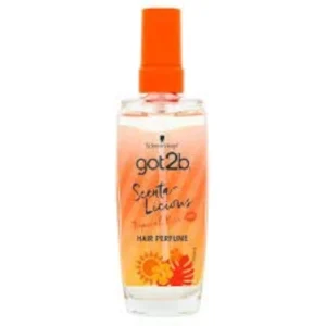 A 75ml bottle of Got2B Tropical Kiss Hair Perfume by Schwarzkopf.