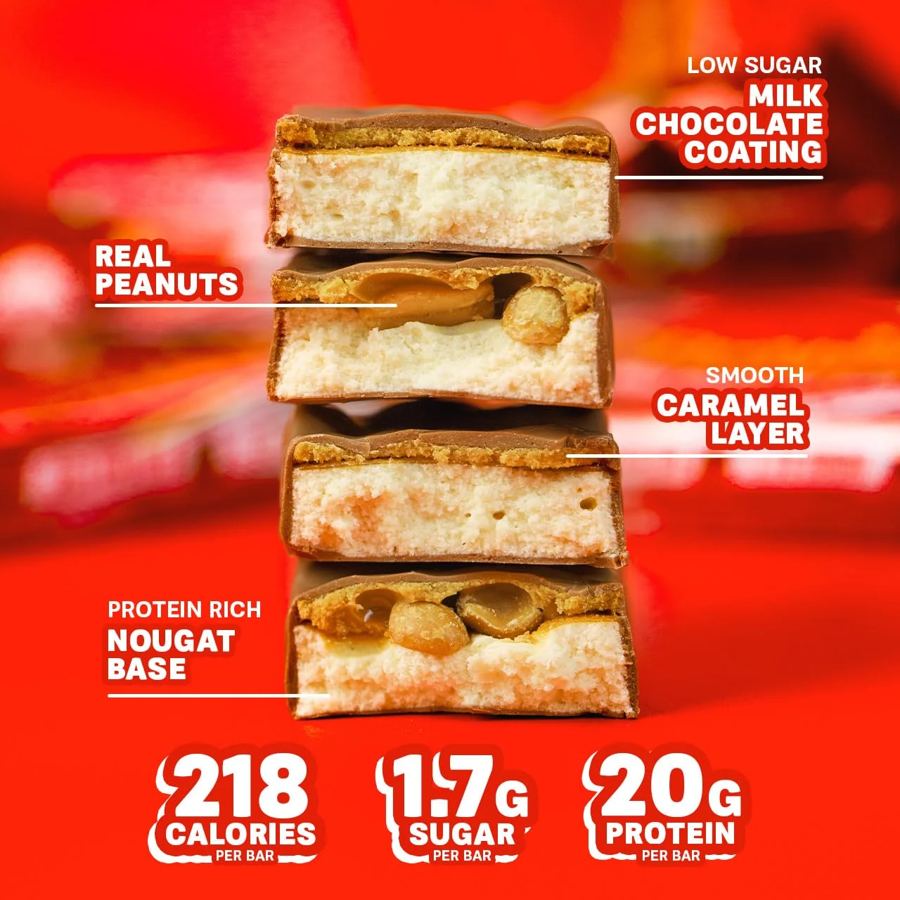 Grenade Protein Bar - Peanut Nutter, Low Sugar - Image 3