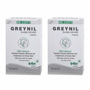 Greynil Dark Shade Herbal Hair Powder - 2 Pack
