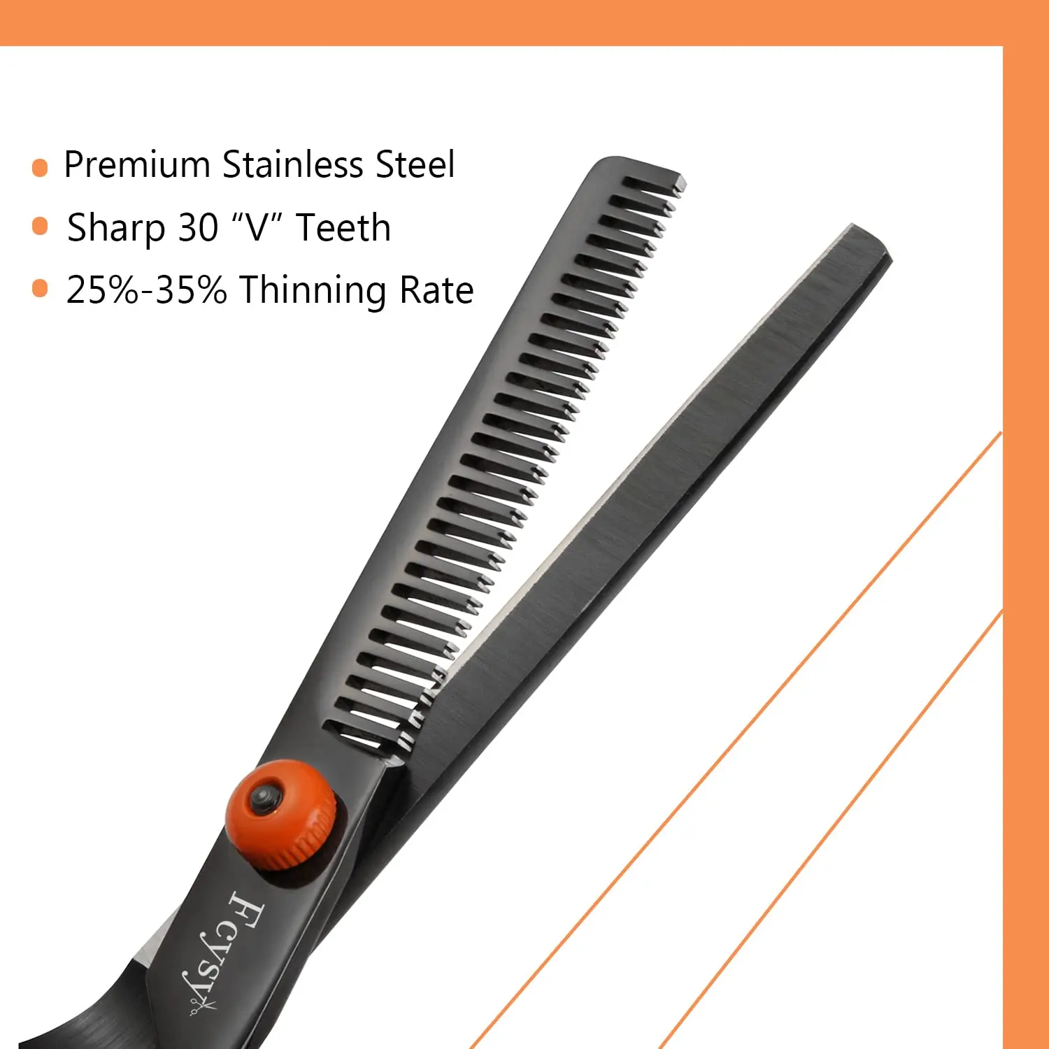 This professional hair cutting scissors set includes texturizing shears, a straight edge razor, barber cape and other essential tools for salon-quality haircuts at home.