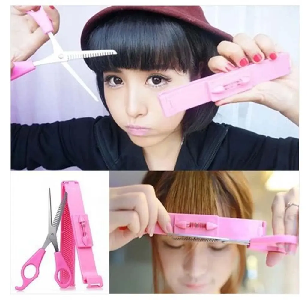 These hair cutting tools help you achieve precise, layered cuts and trim bangs at home.