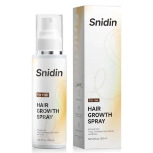 This hair growth spray features rosemary oil and biotin to help reduce hair loss, repair split ends, and boost moisture retention for stronger, healthier hair.