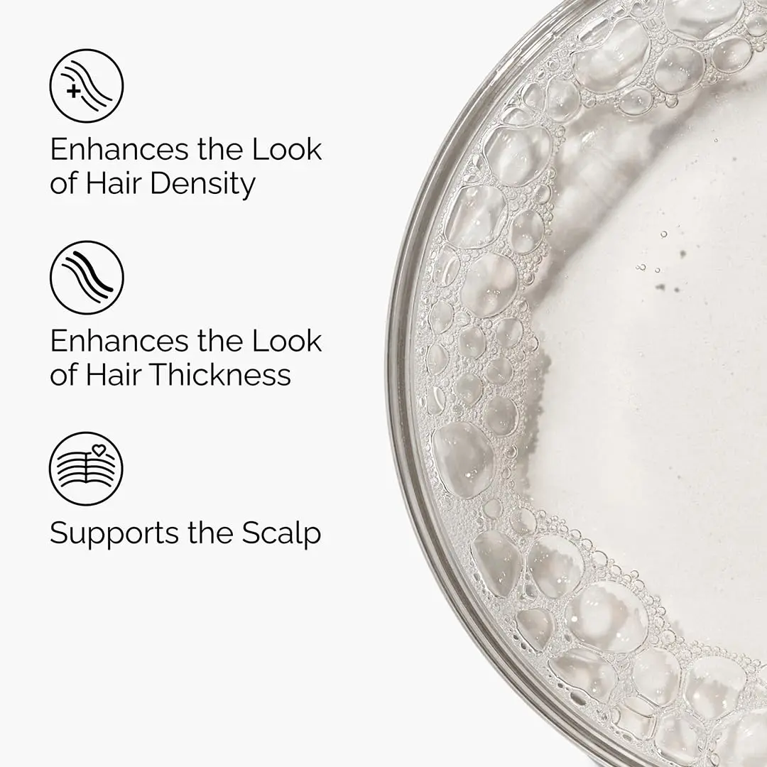 The Ordinary vegan hair growth serum for thinning hair helps support a healthy scalp for denser-looking hair with plant-based extracts and peptide technologies.