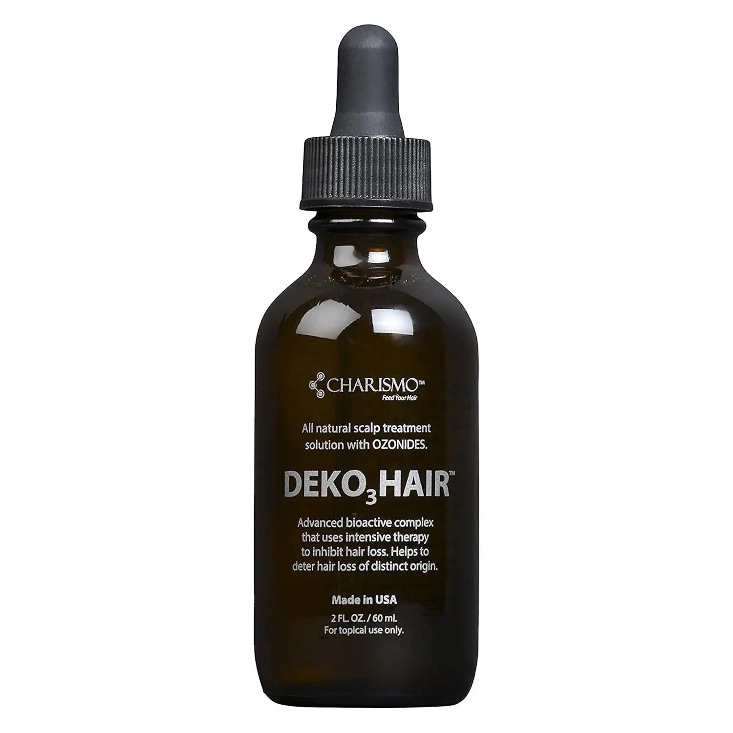 USA Dekohair hair regrowth serum promotes hair growth, increases hair thickness, and helps stop hair thinning for a fuller, healthier head of hair.