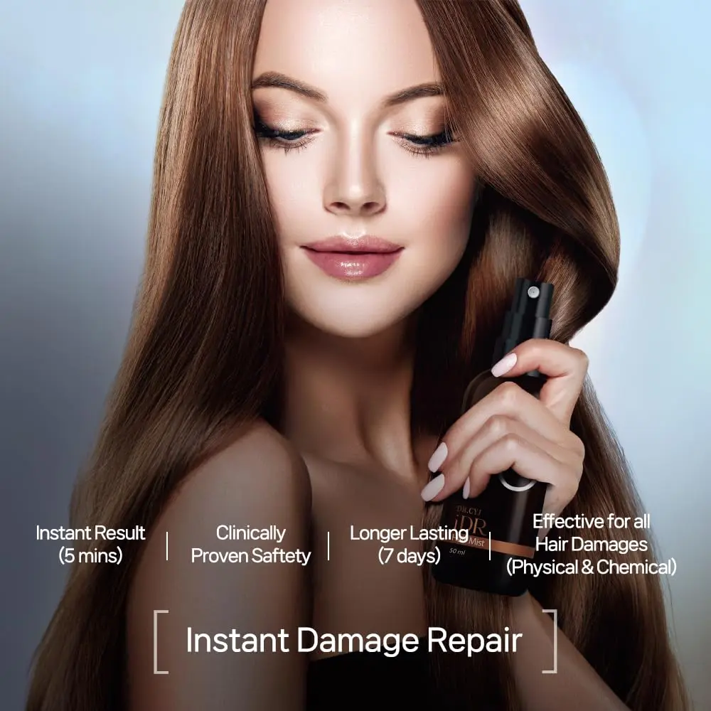 This is a hair repair mist providing instant results, lasting up to 7 days while being clinically proven for safety and effective on all types of hair damage.