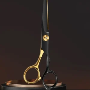 Professional stainless steel hair thinning scissors for cutting and trimming hair at home or in the salon.