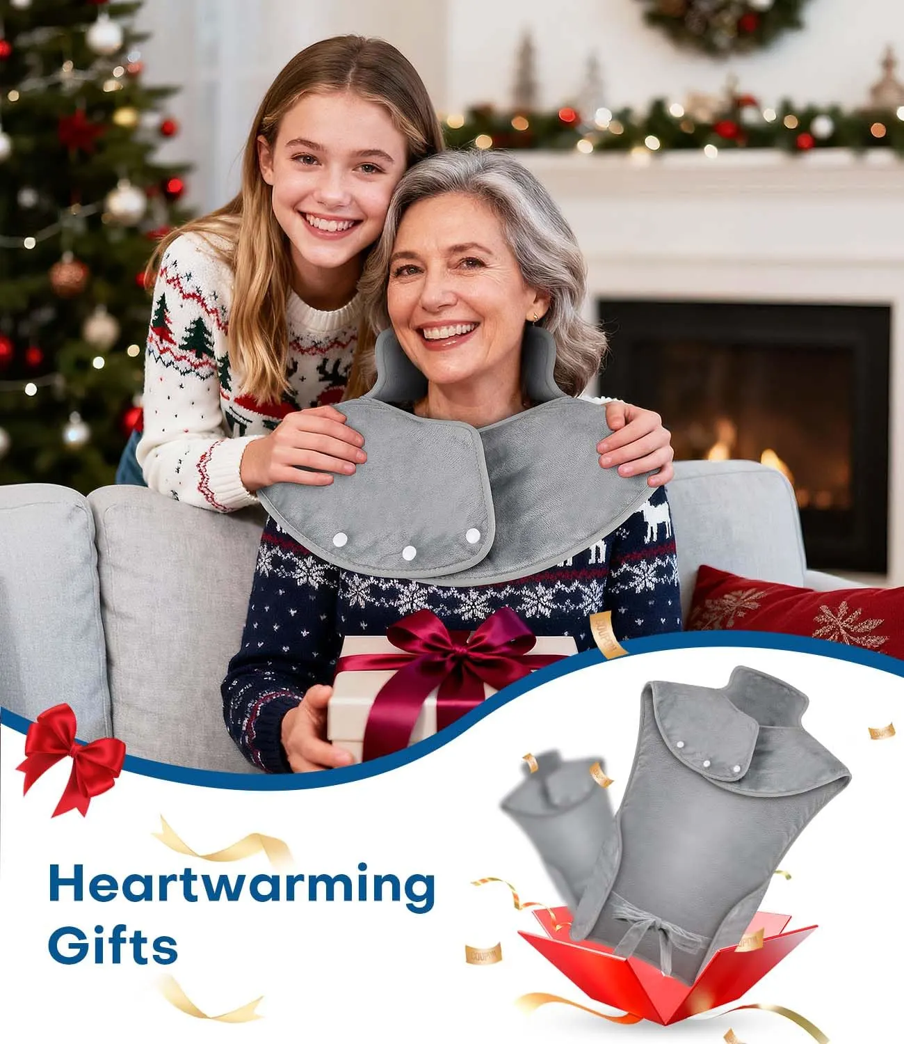 Extra Large Heating Pad for Back Pain Relief - Image 6