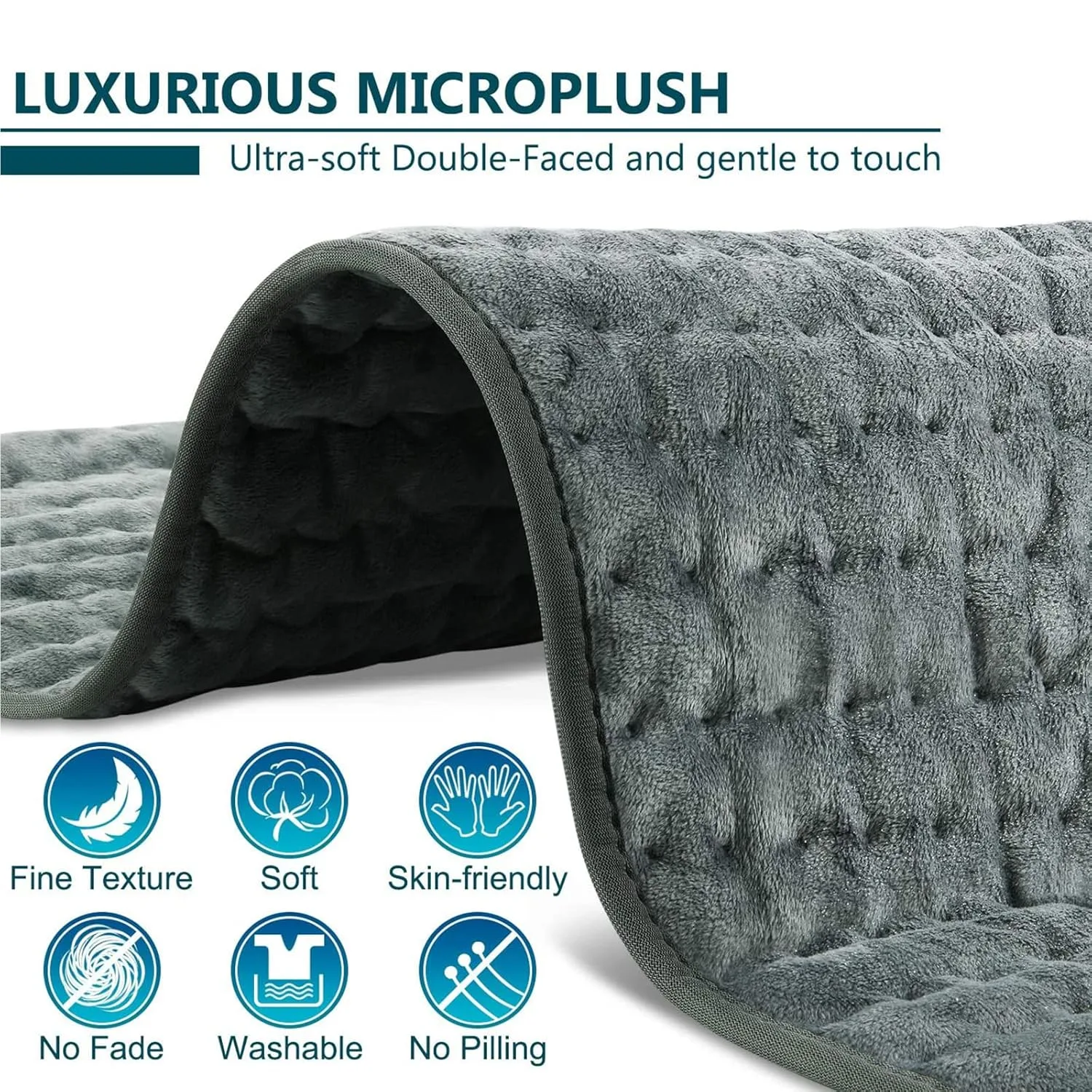 Heating Pad for Back Pain Relief, Moist Therapy, Auto Shut - Image 3