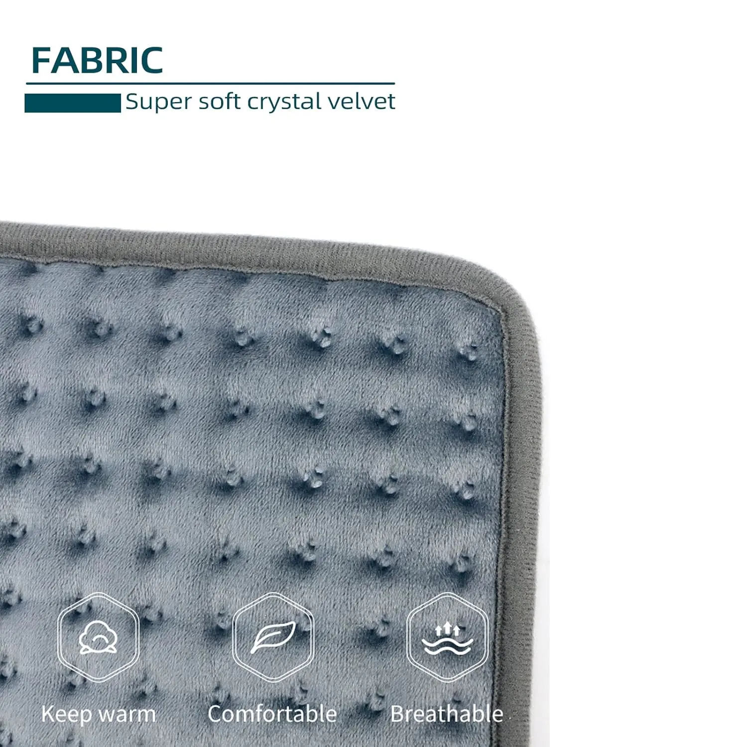 Heating Pad for Back Pain Relief, Moist Therapy, Auto Shut - Image 4