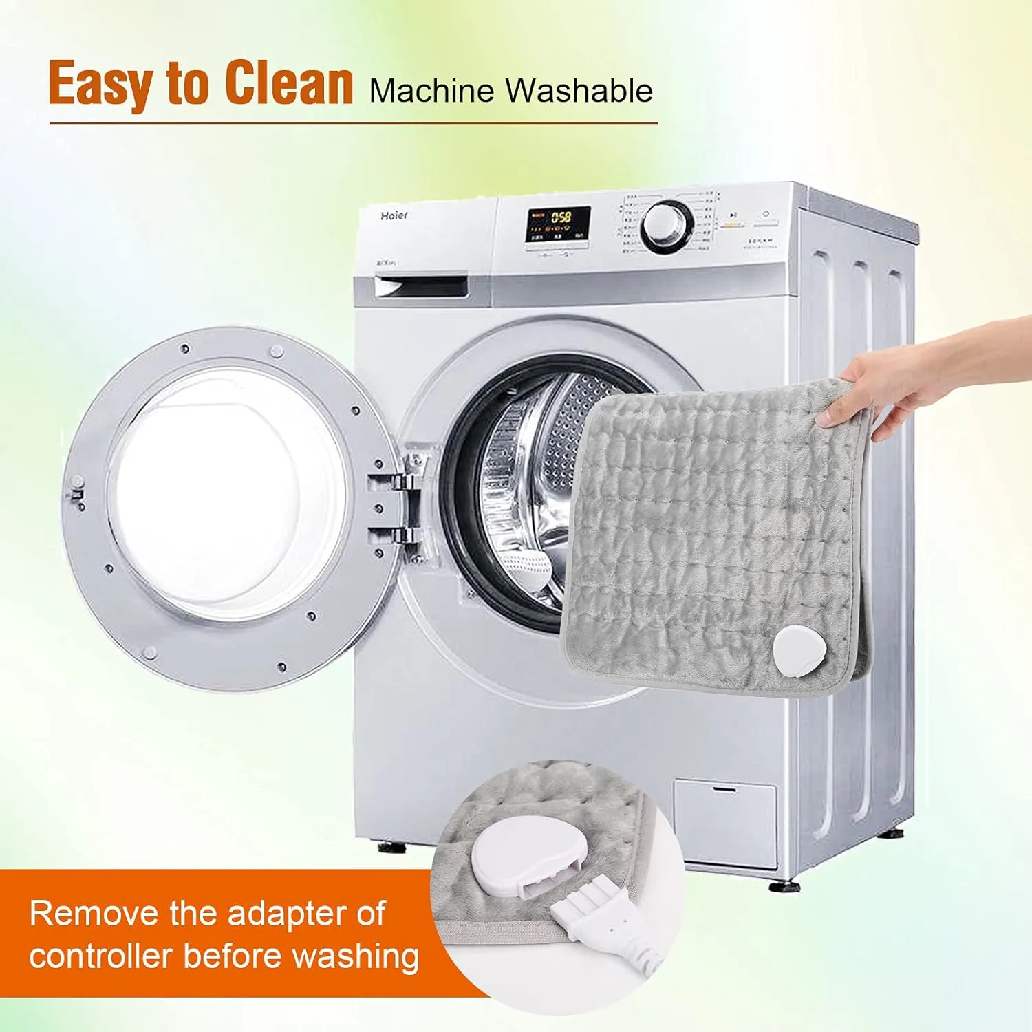 Heating Pad Electric Pain Relief Back Neck Shoulder - Image 5