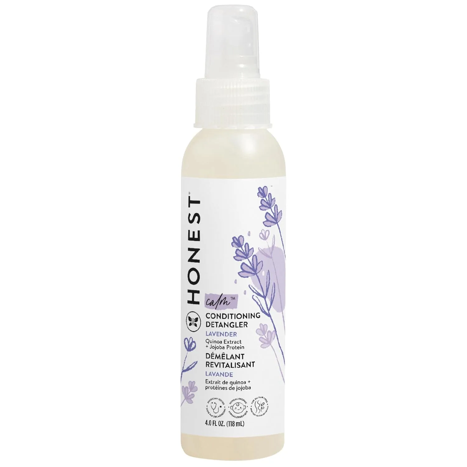 Honest Detangler Lavender - Plant Based