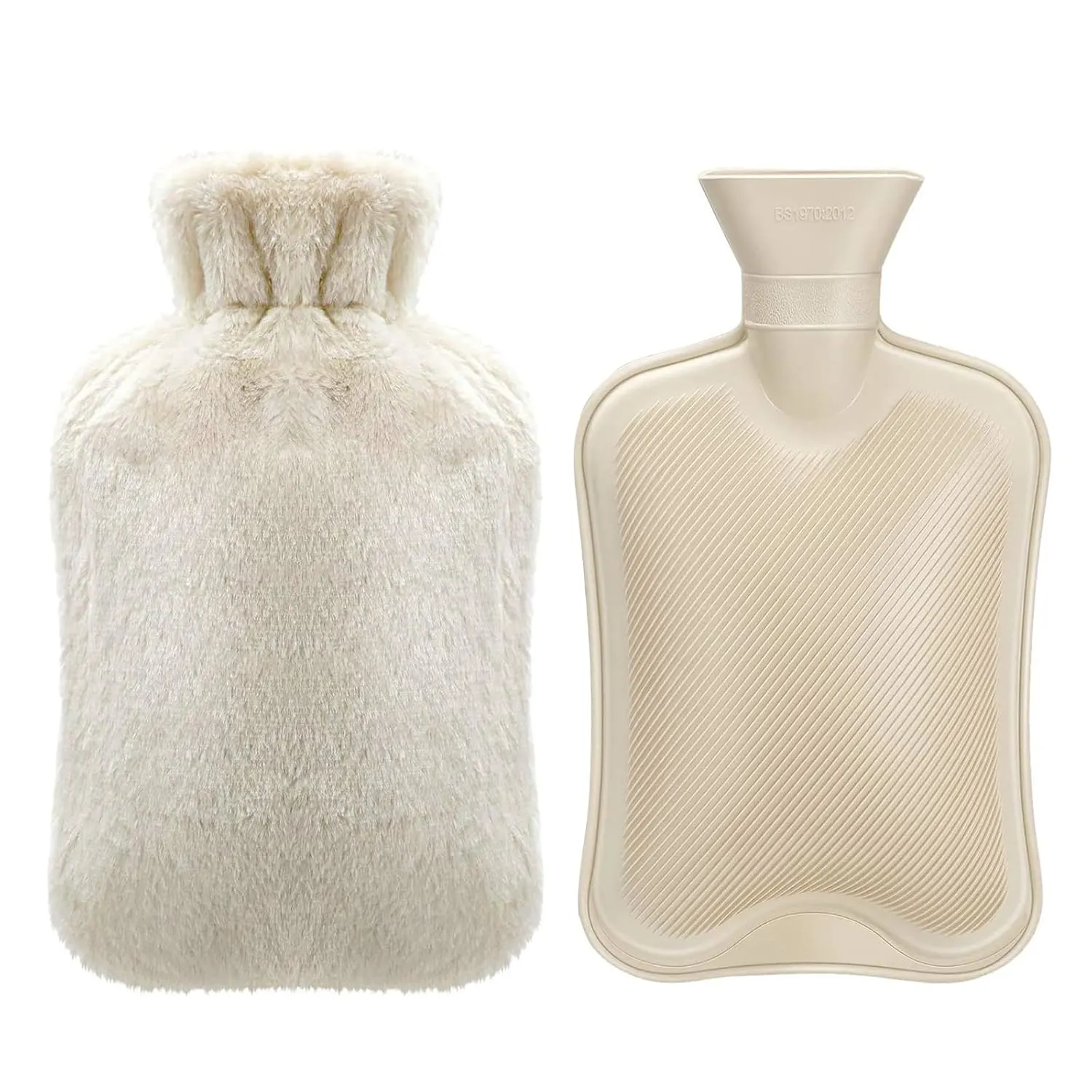 Hot Water Bottle for Pain Relief, Cramps - 2 Liter
