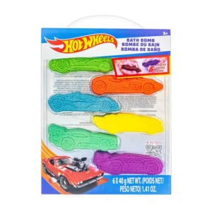 Hot Wheels Bath Bombs Kids Bubble Gum Scented