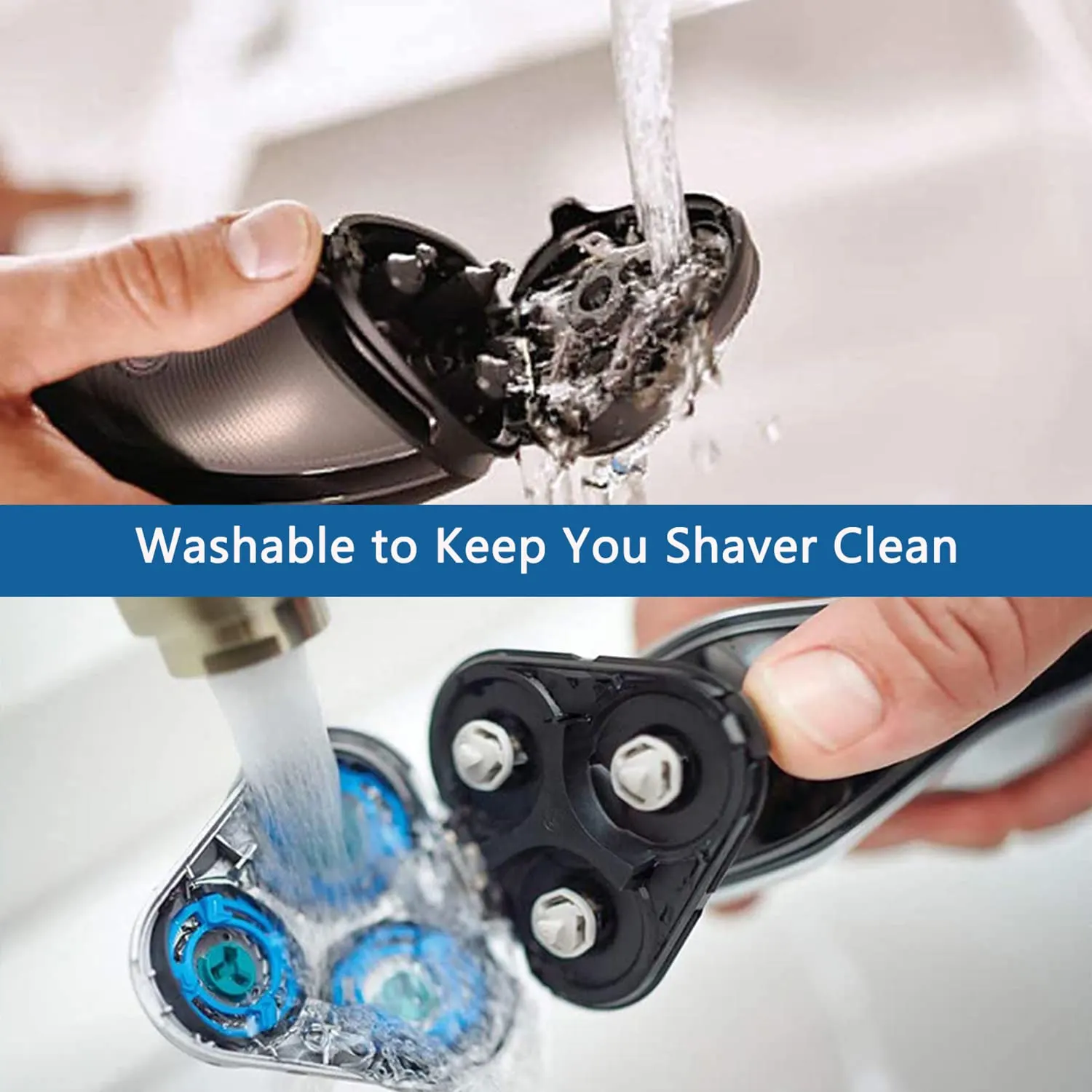 HQ8 Replacement Heads for Philips Norelco Shavers - Image 6