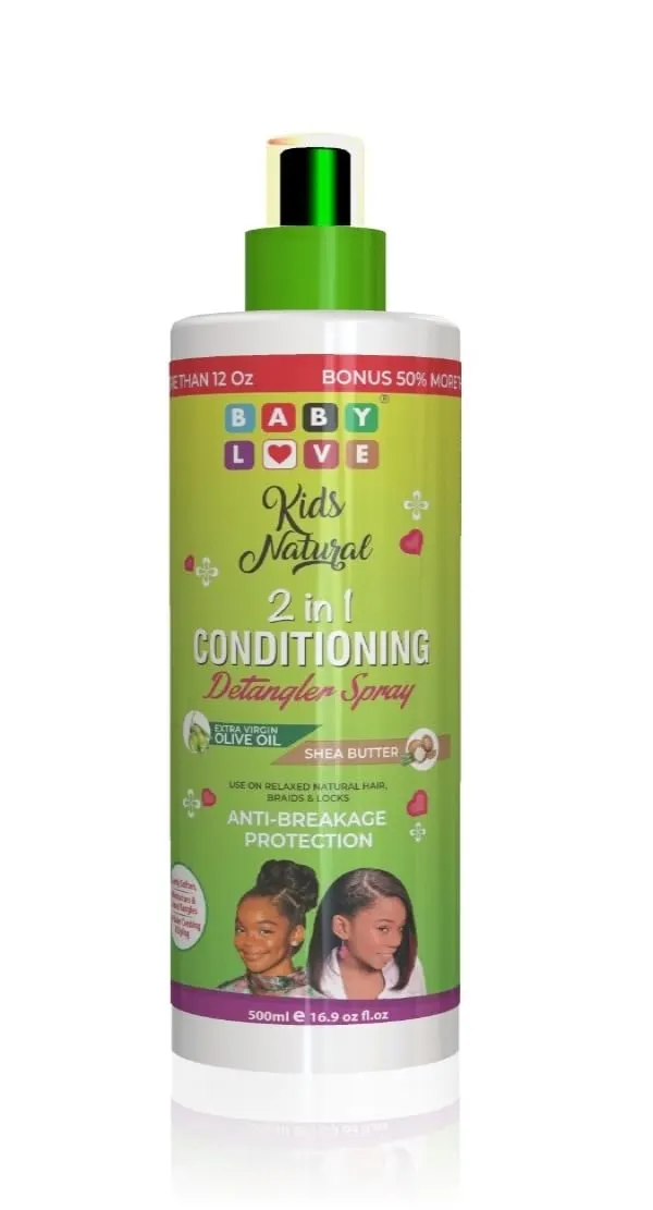 ICAN Kids 2-in-1 Detangling Shea Butter Spray