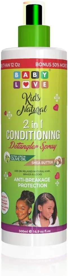 ICAN Kids 2-in-1 Detangling Shea Butter Spray - Image 7