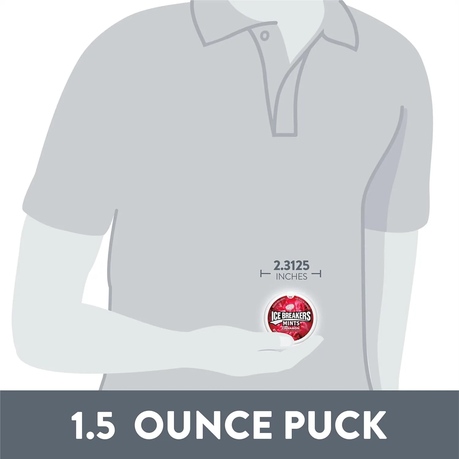 ICE BREAKERS Cinnamon Sugar Free Mints 8 Pack - Image 4