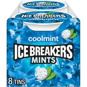 ICE BREAKERS Coolmint Sugar Free Mints - 8 Pack