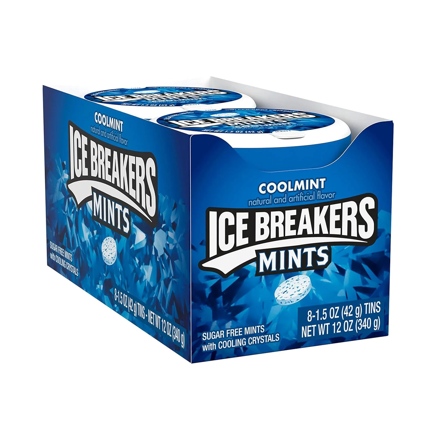 ICE BREAKERS Coolmint Sugar Free Mints - 8 Pack - Image 3