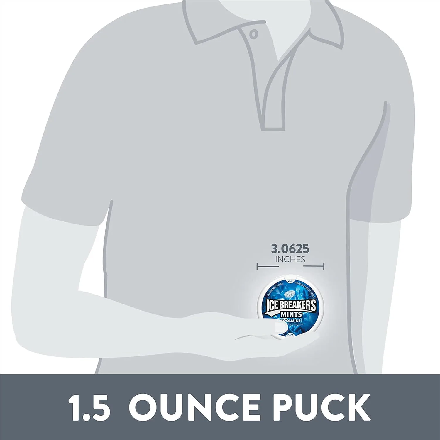 ICE BREAKERS Coolmint Sugar Free Mints - 8 Pack - Image 4